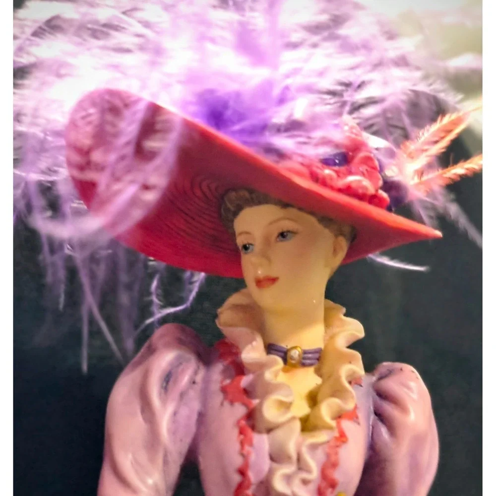 Thomas Kinkade Portraits of Style and Grace Collection, 06, #5850B, Tea at Three